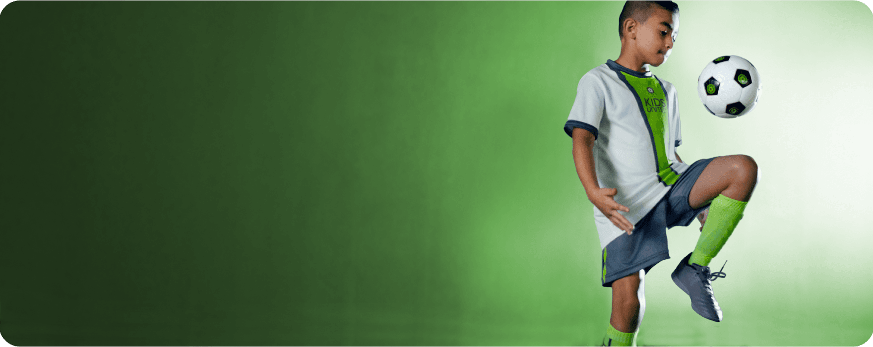 homepage hero section